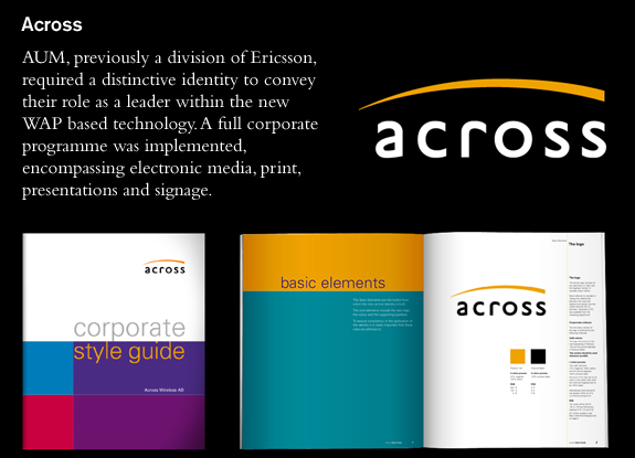 Across
